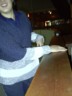 KS's hand, not as good as her ass, but it will do.
