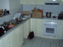 The kitchen.