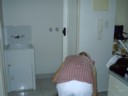 The laundry area. And mum's (_)_).