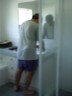 Dad fixes a leaky tap.