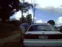 Fatty's car is stopped by a street walker at Poet's place and they check out the prices.