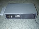 The back of the VCR.