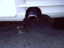 Believe it or not, but we actually made that exhaust smaller than it was when we got it.