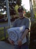 Draxy carries the last of his stuff inside and I head off home