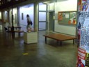 And towards the door