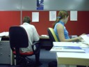 Cameron and Roma from work