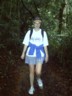 Megan walks