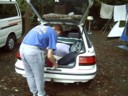 Car is chockers