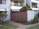 Her current place she is renting with a friend. That's their front garden cave thingo.