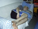 Draxy sleepz. And as well he should. After being awake for over 2 days.