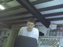 Draxy plays with camera and captures the man behind the man behind the camera. Aka me.