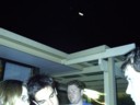 I think a UFO flew by