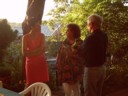 Guests mingle