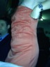 On a 10second timer, Trui fixes her dress