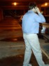 He was talking to his brother, who we went to the city to collect