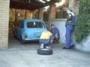 Some guys come to collect the Mini GT for same price we paid for it, and after we stripped the engine and other parts from it. A good deal for us