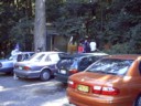 The first stop at Cunninghams Gap