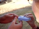 High-pitch noise maker is fun with dogs
