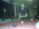 The Devil sinks 2 balls at once... evul!