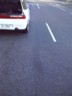 I think he skidded a good 3m before I hit him