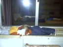 The kid has a nap