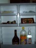 The bare essentials, chocolate and alcohol