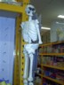 A store manager had a bone to pick with us.