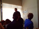 Uncle Warren makes a speech