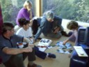 Everyone looks at old photo's again