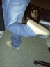 Tanya likes ehr new wool boots
