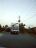 Here comes the 2 trucks on their way home