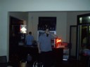 Josh gets a drink
