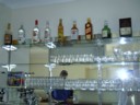 The bar has drinks now