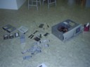 My computer in bits after the power supply died