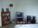 The TV area