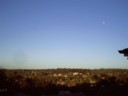 Nixce view from my computer, moon and all