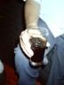 Guru is drinking coke like a m0f0