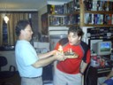 Jason's birthday back at LAN