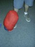 As a last event of lan, Draxy kills my punching bag. Rope frayed (no surprise).