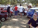 Everyone checks out eachother's cars
