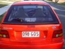 The back
