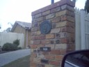 And front gate with number and Copmanhurst