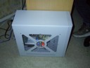 Draxy's new case, with cool colored fan