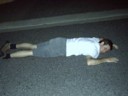 He's down for the count
