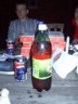 After drinking Shawn's burbon, I swapped to raspberry vodka