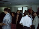 Quite a few visitors looking around at teh displays