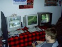 3 games Manu created furing the course. one is a quad split screen flight game similar to micro machines, the other is a RPG game, the last is the XBox ported game.