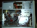 Inside the box.