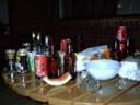 The remains