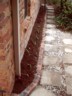 The side garden, huge.